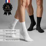 Chaussettes mi-haute Aéris en fibre de bambou | Anti-transpiration & Anti-odeurs