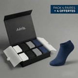 Chaussettes Aéris en fibre de bambou | Anti-transpiration & Anti-odeurs